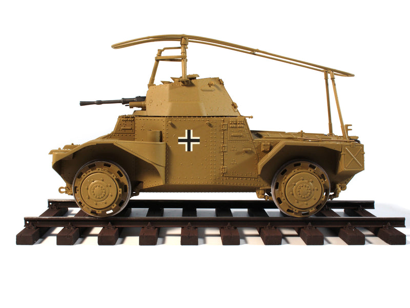 ICM35376 - 1/35 ICM PanzerspÂ¤hwagen P 204 (f) Railway, WWII German Armoured Vehicle