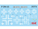 ICM35382 - 1/35 ICM P 204 (f) with German Armoured Vehicle Crew