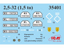 ICM35401 - 1/35 ICM Typ 2,5-32 (1,5 to), WWII German Light Truck