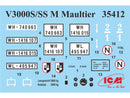 ICM35412 - 1/35 ICM V3000S/SS M (Sd.Kfz.3b) Maultier, WWII German Semi-Tracked Truck