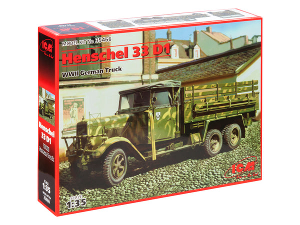 ICM35466 - 1/35 ICM Henschel 33 D1, WWII German Army Truck