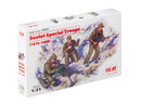 ICM35501 - 1/35 ICM Soviet Special Troops (1979-1988) (3 figures - 1 officer, 2 soldiers)