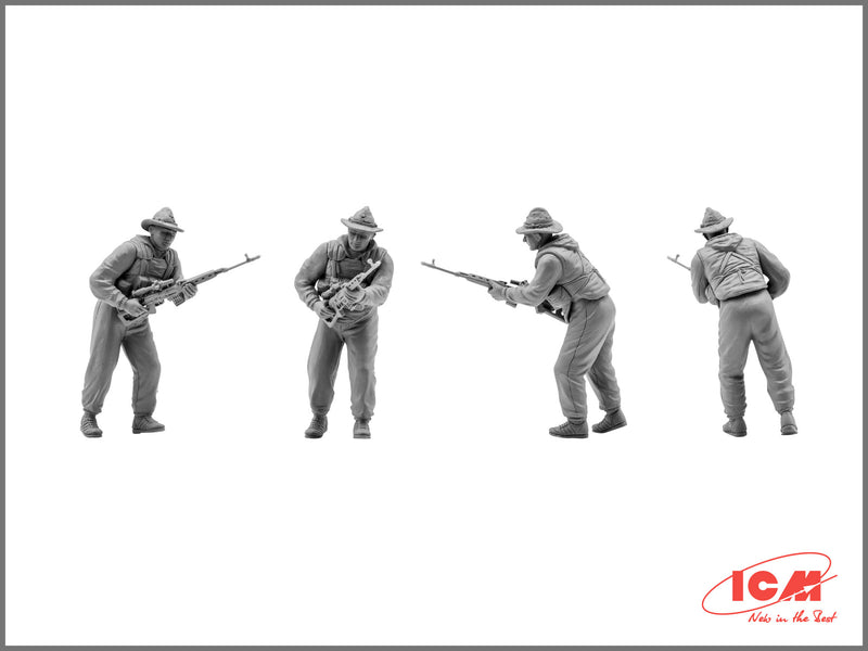 ICM35501 - 1/35 ICM Soviet Special Troops (1979-1988) (3 figures - 1 officer, 2 soldiers)