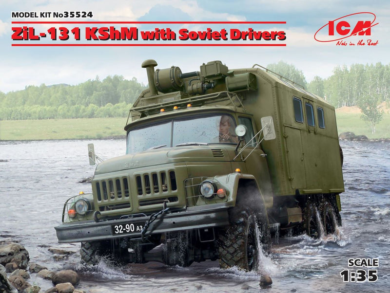 ICM35524 - 1/35 ICM ZiL-131 KShM with Soviet Drivers