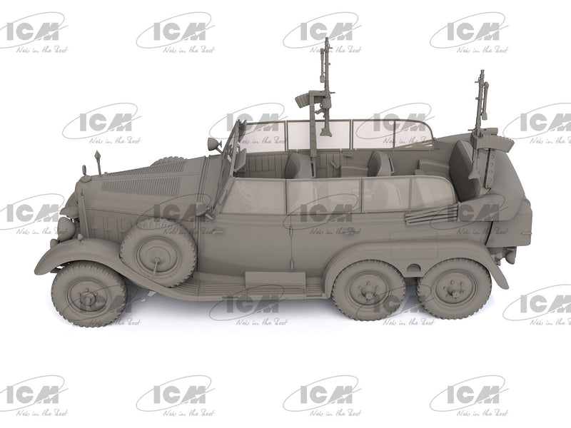 ICM35530 - 1/35 ICM G4 with armament, WWII German Car