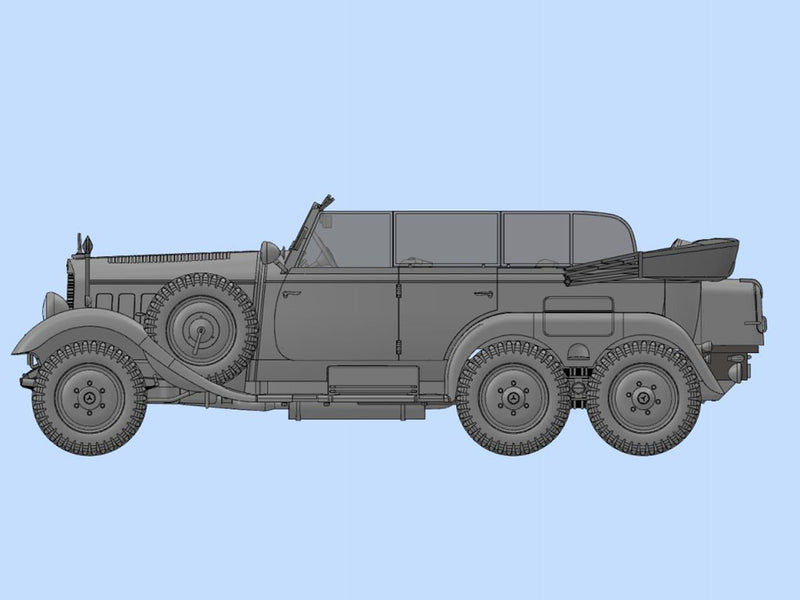 ICM35538 - 1/35 ICM Typ G4 (Kfz.21), WWII German Staff Car