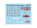 ICM35539 - 1/35 ICM Typ 320 (W142) Saloon with German Staff Personnel
