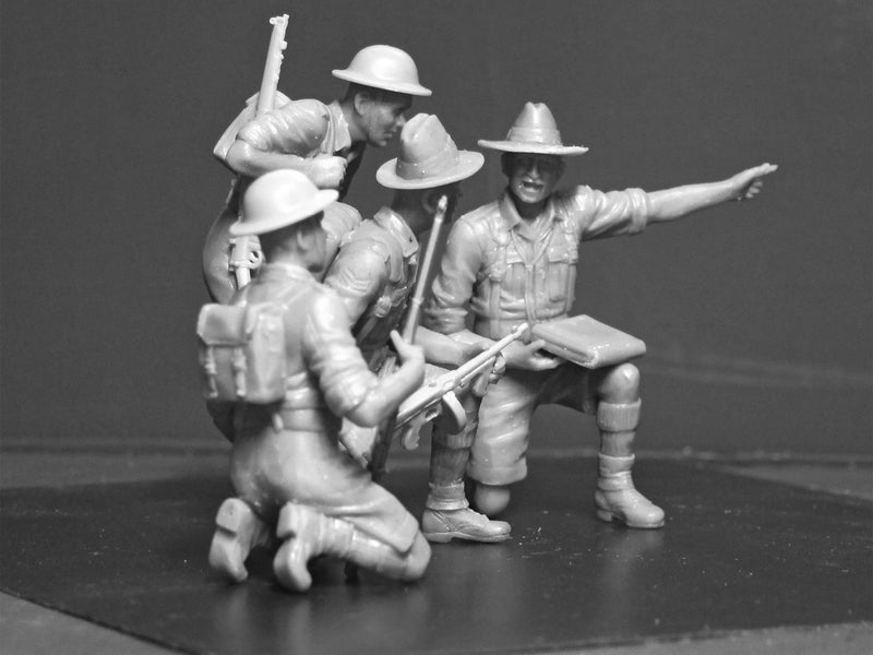 ICM35563 - 1/35 ICM Gurkha Rifles (1944) (4 figures)