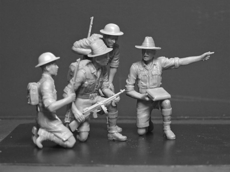 ICM35563 - 1/35 ICM Gurkha Rifles (1944) (4 figures)