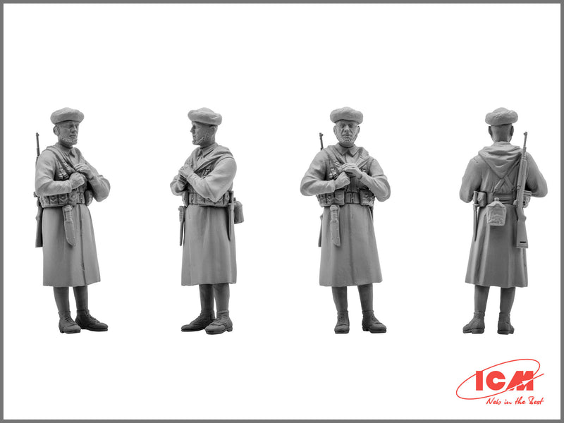 ICM35565 - 1/35 ICM Moroccan Goumier Rifles (1943) (4 figures)