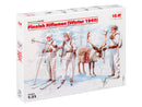ICM35566 - 1/35 ICM Finnish Riflemen (Winter 1940) (4 figures - 3 rifleman, 1 reindeer)