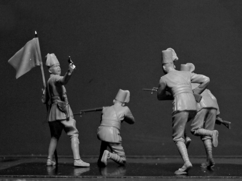 ICM35567 - 1/35 ICM Eritrean battalions of the Italian ?olonial Army (1939-1940) (4 figures)