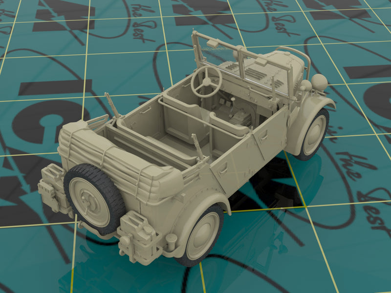 ICM35581 - 1/35 ICM le.gl.Pkw Kfz.1, WWII German Light Personnel Car