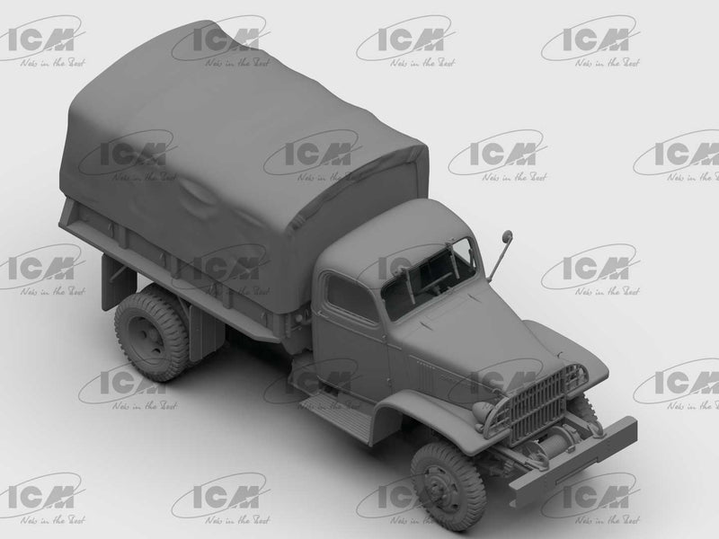 ICM35594 - 1/35 ICM G7117 with WWII Soviet Drivers
