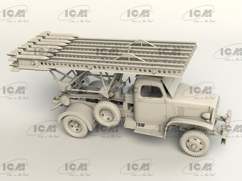ICM35596 - 1/35 ICM BM-13-16 on G7107 chassis with Soviet crew