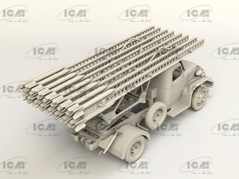 ICM35596 - 1/35 ICM BM-13-16 on G7107 chassis with Soviet crew