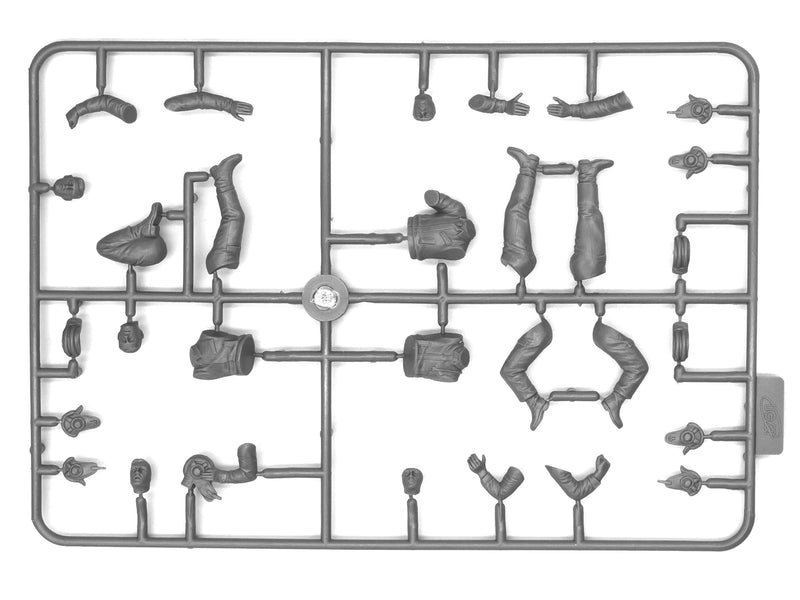 ICM35601 - 1/35 ICM Soviet Tank Crew (1979-1988) (3 tankmen)