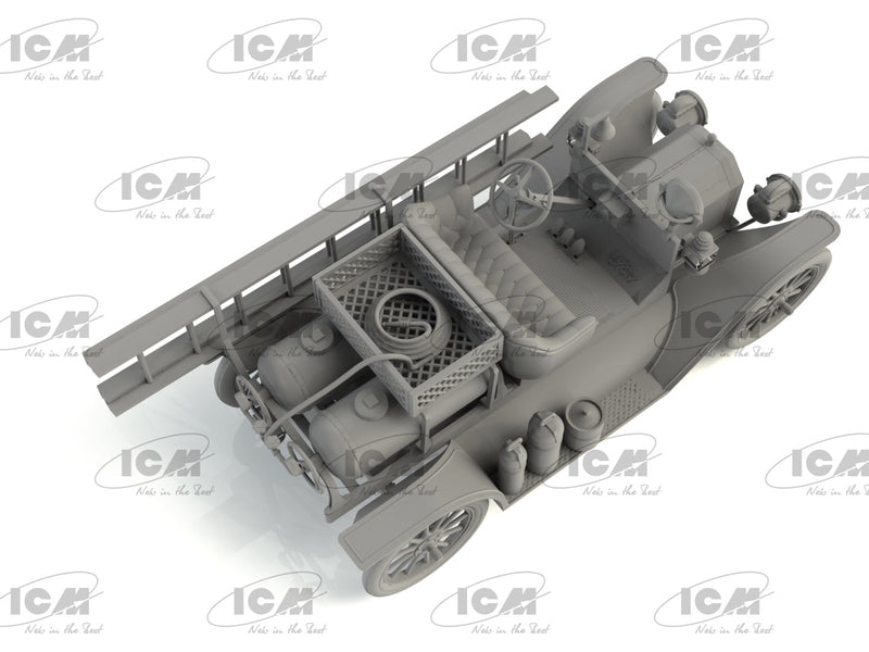 ICM35605 - 1/35 ICM Model T 1914 Fire Truck, American Car