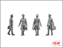 ICM35611 - 1/35 ICM WWII German Staff Personnel (4 figures)