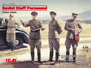 ICM35612 - 1/35 ICM Soviet Staff Personnel (1943-1945) (4 figures)