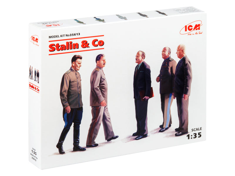 ICM35613 - 1/35 ICM Stalin & Co (5 figures)