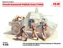 ICM35615 - 1/35 ICM French Armoured Vehicle Crew (1940) (4 figures)