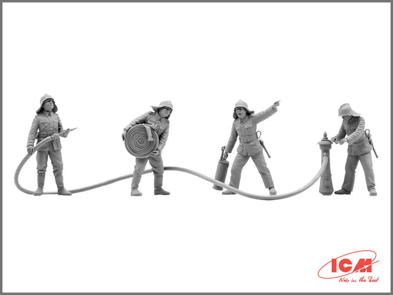 ICM35632 - 1/35 ICM WWII German Firemen (4 figures)