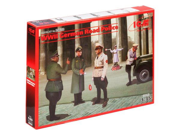ICM35633 - 1/35 ICM WWII German Road Police (5 figures)