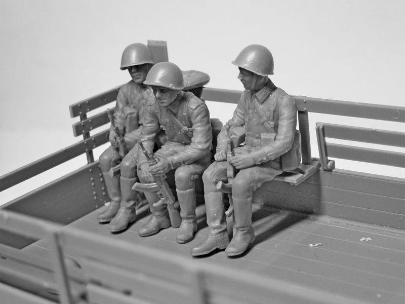 ICM35636 - 1/35 ICM Soviet Army Servicemen (1979-1991), (5 figures)