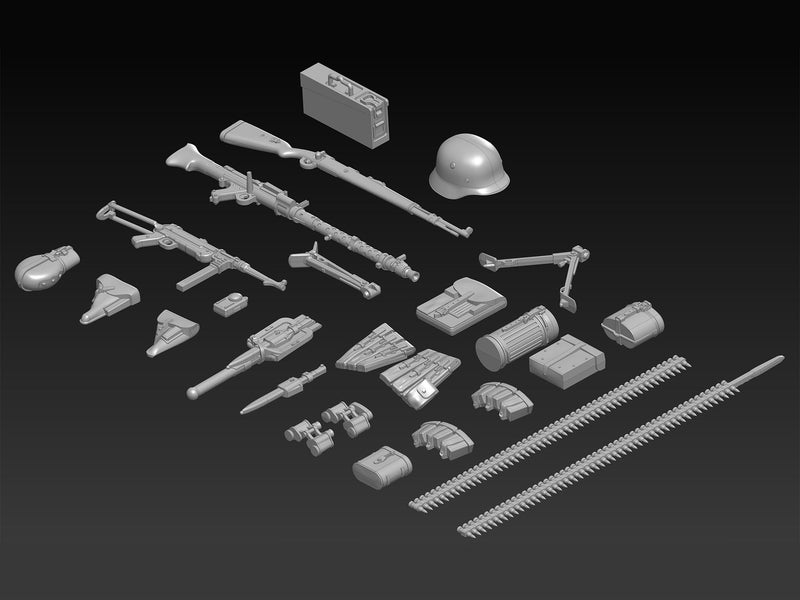 ICM35638 - 1/35 ICM WWII German Infantry Weapons & Equipment