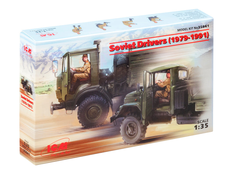 ICM35641 - 1/35 ICM Soviet Drivers (1979-1991) (2 figures)