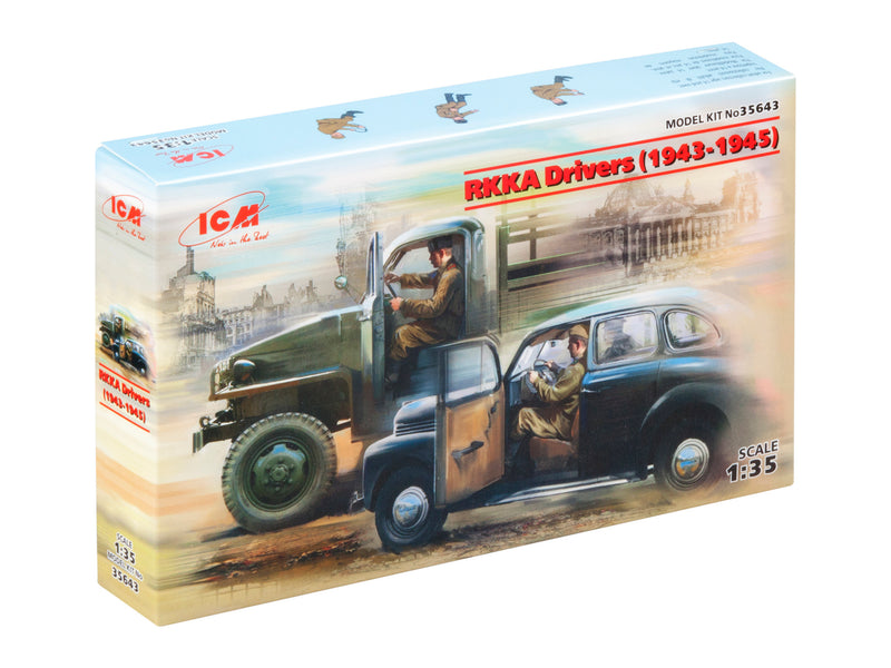 ICM35643 - 1/35 ICM RKKA Drivers (1943-1945) (2 figures)