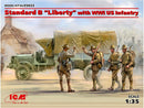 ICM35652 - 1/35 ICM Standard B "Liberty" with WWI US Infantry