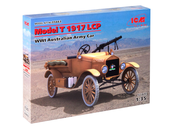 ICM35663 - 1/35 ICM Model T 1917 LCP, WWI Australian Army Car