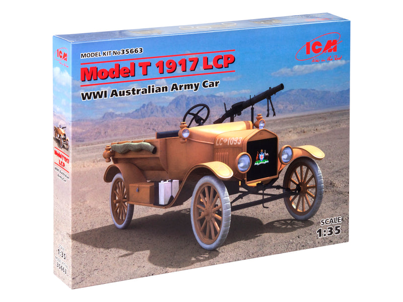 ICM35663 - 1/35 ICM Model T 1917 LCP, WWI Australian Army Car