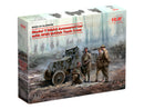ICM35670 - 1/35 ICM Model T RNAS Armoured Car with WWI British Tank Crew