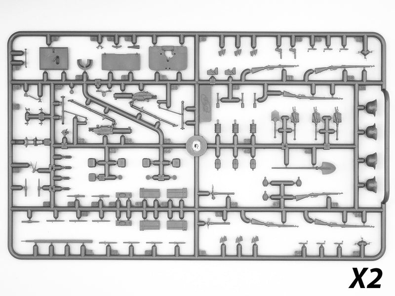 ICM35671 - 1/35 ICM WWI Austro-Hungarian Infantry Weapon and Equipment