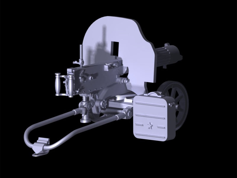 ICM35675 - 1/35 ICM Soviet Maxim Machine Gun (1910/30)