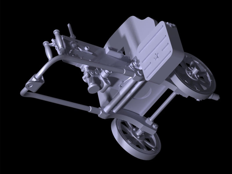 ICM35675 - 1/35 ICM Soviet Maxim Machine Gun (1910/30)