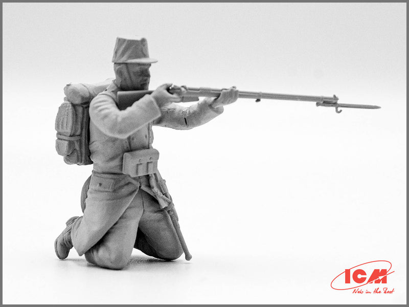 ICM35680 - 1/35 ICM WWI Belgian Infantry (100% new molds)