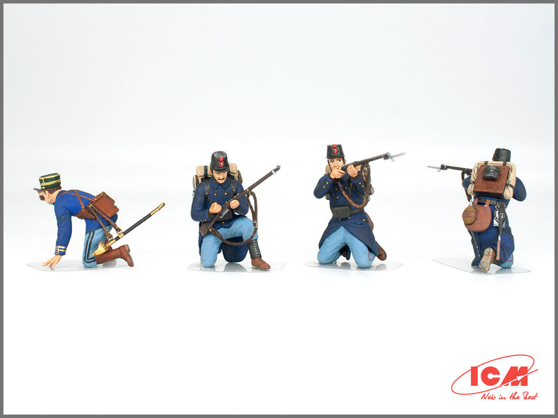 ICM35680 - 1/35 ICM WWI Belgian Infantry (100% new molds)