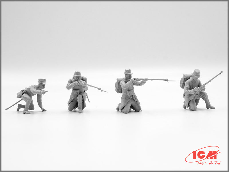 ICM35680 - 1/35 ICM WWI Belgian Infantry (100% new molds)