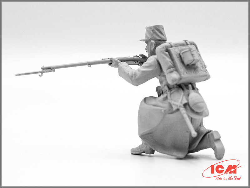 ICM35680 - 1/35 ICM WWI Belgian Infantry (100% new molds)