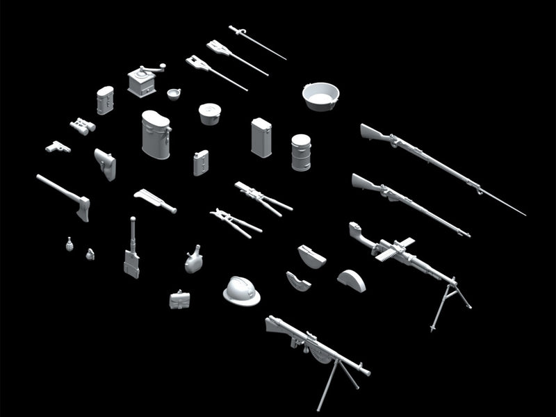 ICM35681 - 1/35 ICM WWI French Infantry Weapon and Equipment