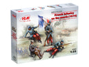 ICM35705 - 1/35 ICM French Infantry on the march (1914) (4 figures)