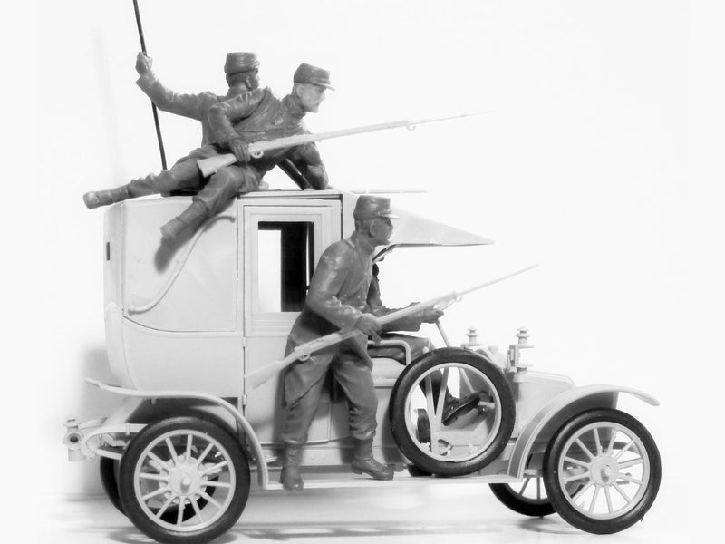 ICM35705 - 1/35 ICM French Infantry on the march (1914) (4 figures)