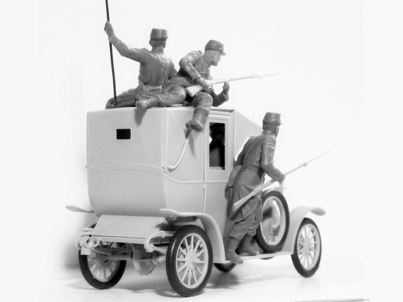 ICM35705 - 1/35 ICM French Infantry on the march (1914) (4 figures)