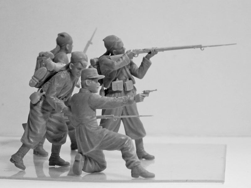 ICM35709 - 1/35 ICM French Zouaves (1914) (4 figures)