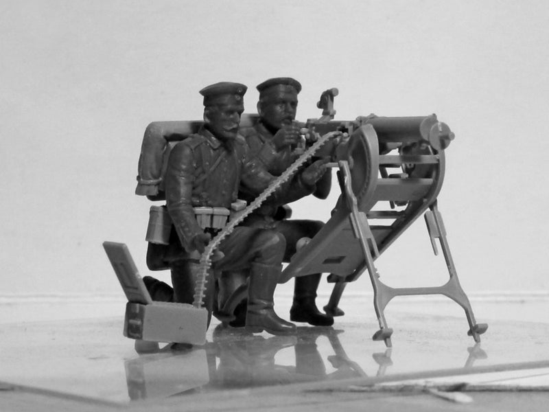 ICM35711 - 1/35 ICM WWI German MG08 MG Team (2 figures)