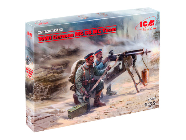 ICM35711 - 1/35 ICM WWI German MG08 MG Team (2 figures)